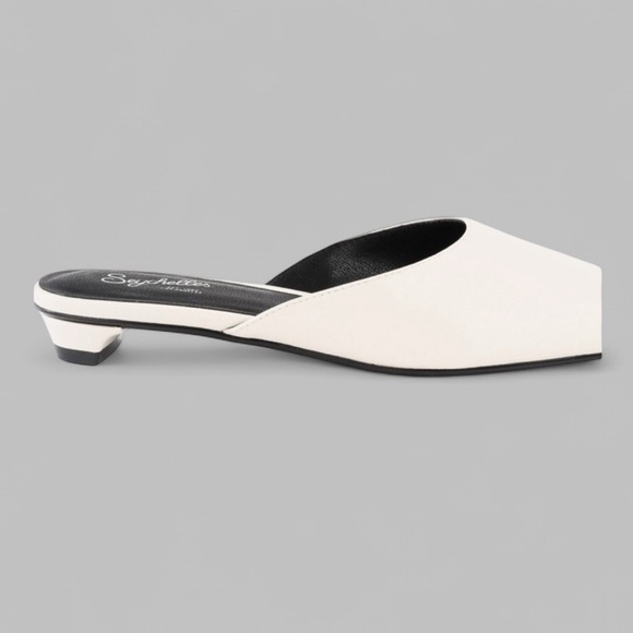 Seychelles-white Elixer Mules-size 8-Brand New Retail $129 - Picture 3 of 7